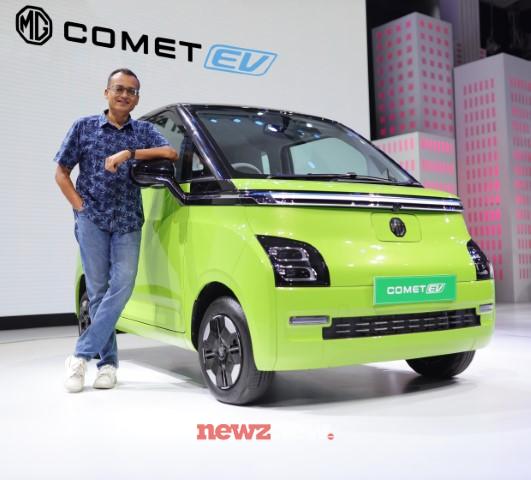 MG Motor India launches Comet EV – The Smart Electric Vehicle in three variants- Pace, Play, and Plush