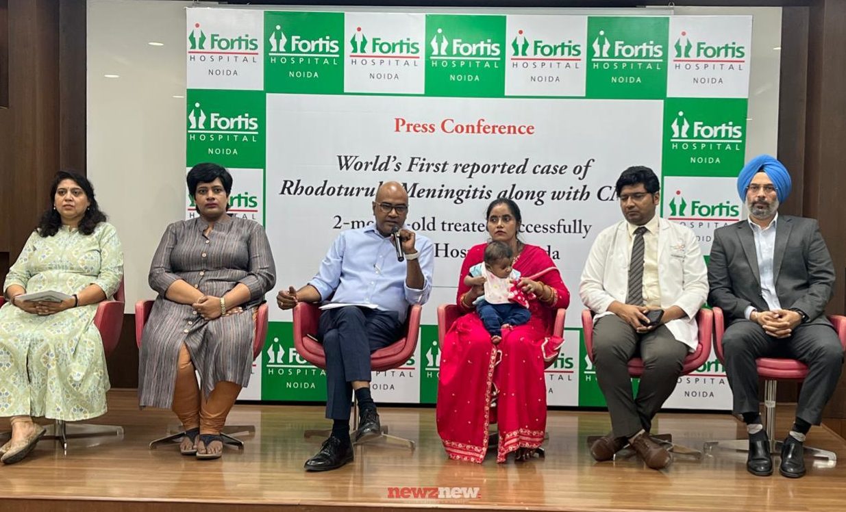 World’s First reported case of Rhodoturula Meningitis along with CMV Meningitis in a 2-month-old treated successfully at Fortis Noida
