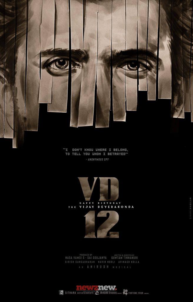 Vijay Deverakonda Starrer VD 12 Movie Title Poster Released on His Birthday