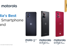 Motorola emerges as India’s Best 5G smartphone brand