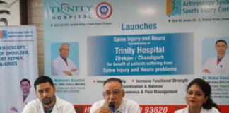 Trinity hospital starts 1st  Comprehensive Spine Injury Unit in the Region