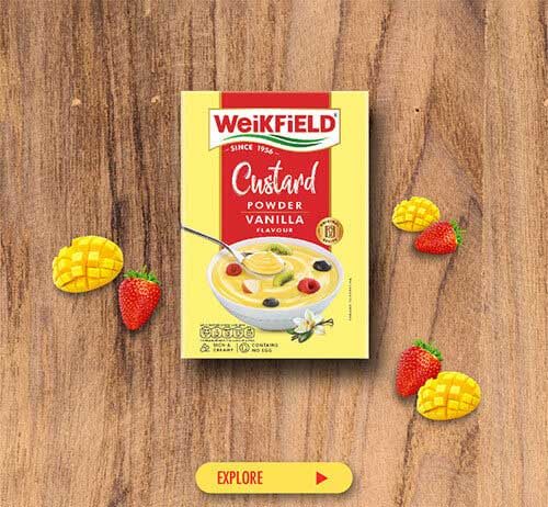 Weikfield Foods Launches Revolutionary Instant Custard Mix