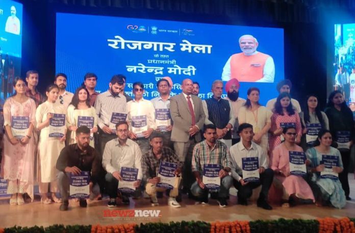 Rozgar Mela held at sector 42 Chandigarh