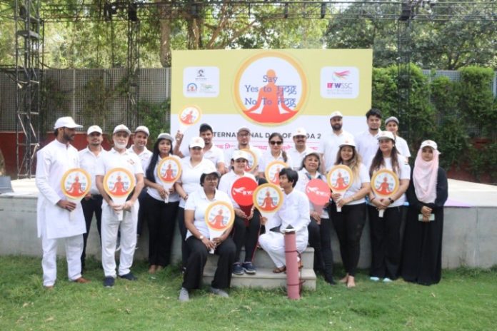 B&WSSC Kocked off a Countdown to Celebrate International Yoga Day