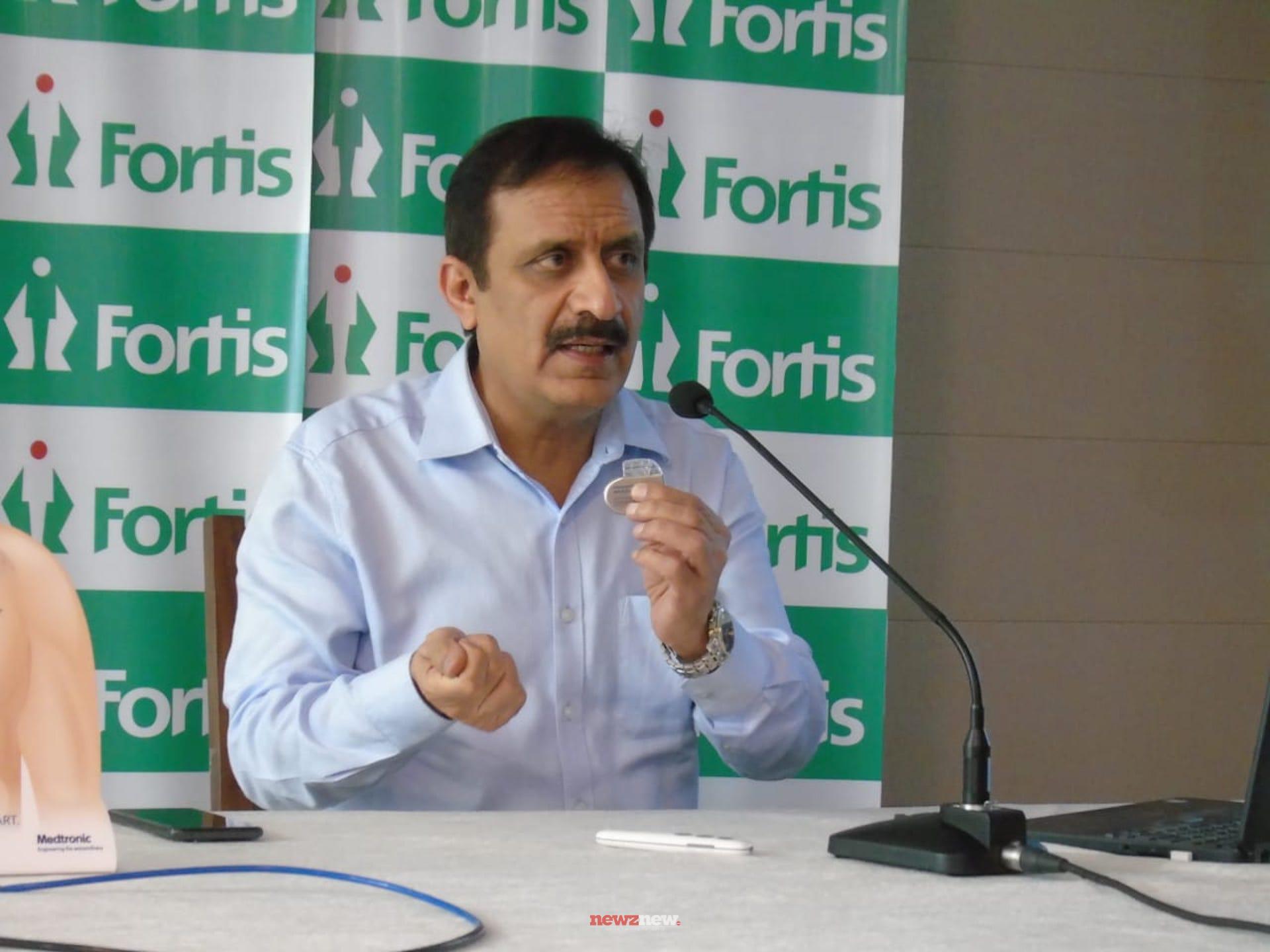 First Leadless Pacemaker Implantation conducted at Fortis Mohali