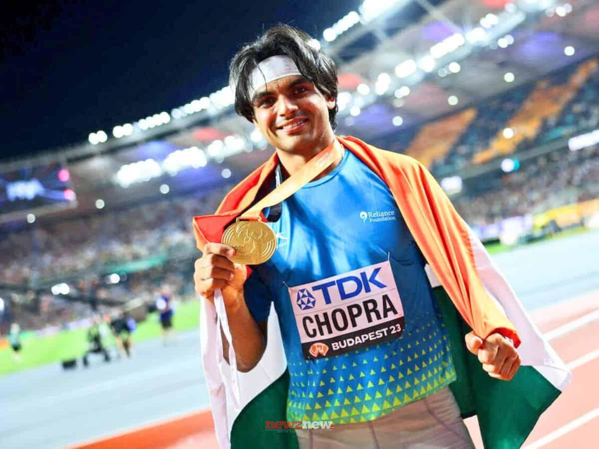 Nadda congratulates Neeraj Chopra for winning gold at World Athletics Championships