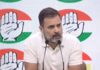PM Modi wants to burn Manipur, doesn’t want to douse fire: Rahul Gandhi