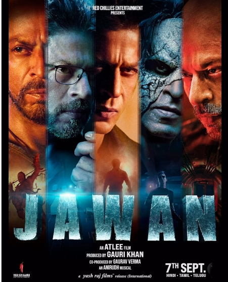 SRK unveils motion poster depicting all his five faces in ‘Jawan’