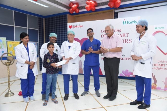 Children suffering from congenital heart diseases attend fun-filled event at Fortis Mohali