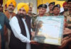 CM Bhagwant Mann Lays Foundation Stone of Saragarhi Memorial