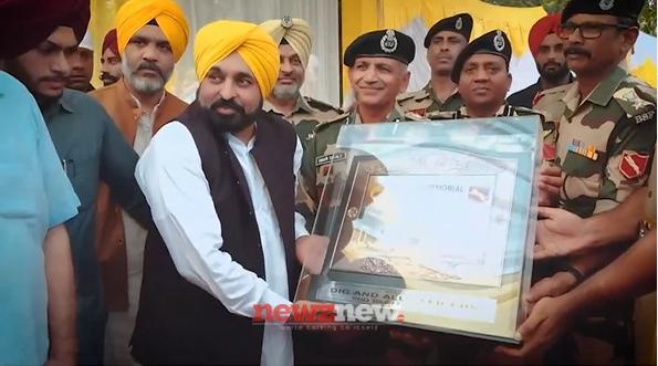 CM Bhagwant Mann lays Foundation Stone of Saragarhi Memorial