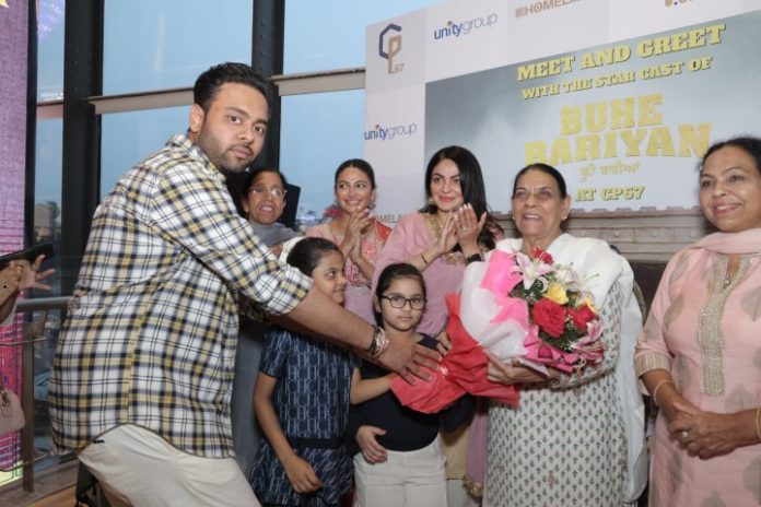 Neeru Bajwa and star-studded cast Llluminate CP 67 mall with ‘Buhe Bariyan’ buzz!
