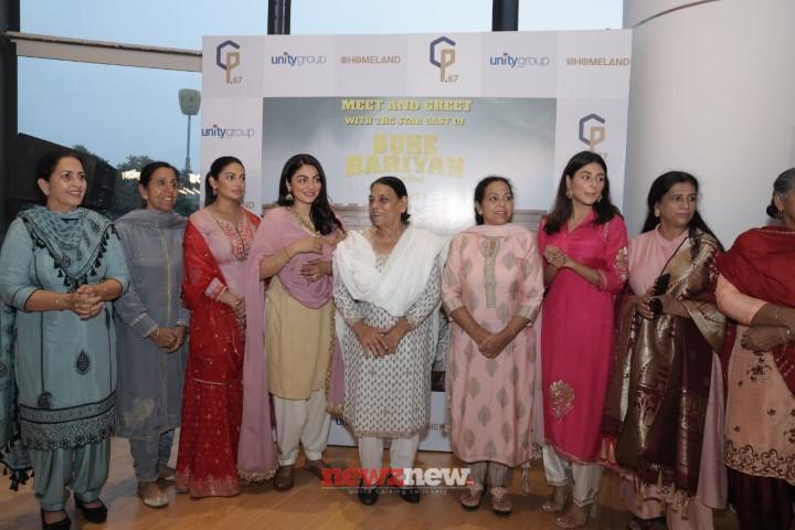 Neeru Bajwa and star-studded cast Llluminate CP 67 mall with 'Buhe Bariyan' buzz