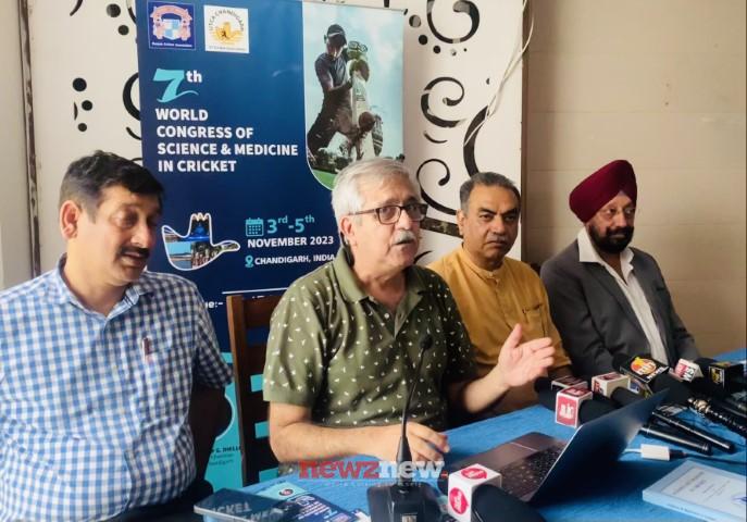Seventh ‘World Congress on Science and Medicine in Cricket’ to be held in Chandigarh