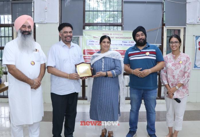 Free workshop on pain and stress management held