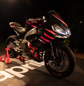 The all-new Aprilia RS 457 rides in full throttle to India!
