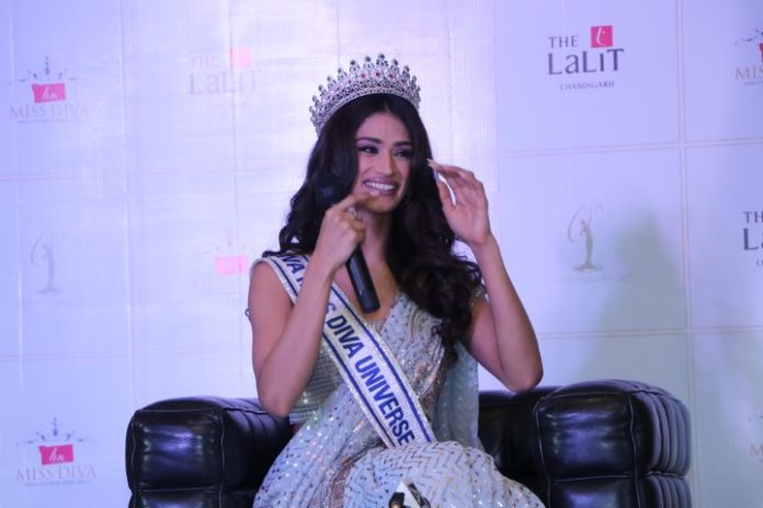 LIVA Miss Diva Universe 2023 Shweta Sharda returns to a Glorious Homecoming in Chandigarh