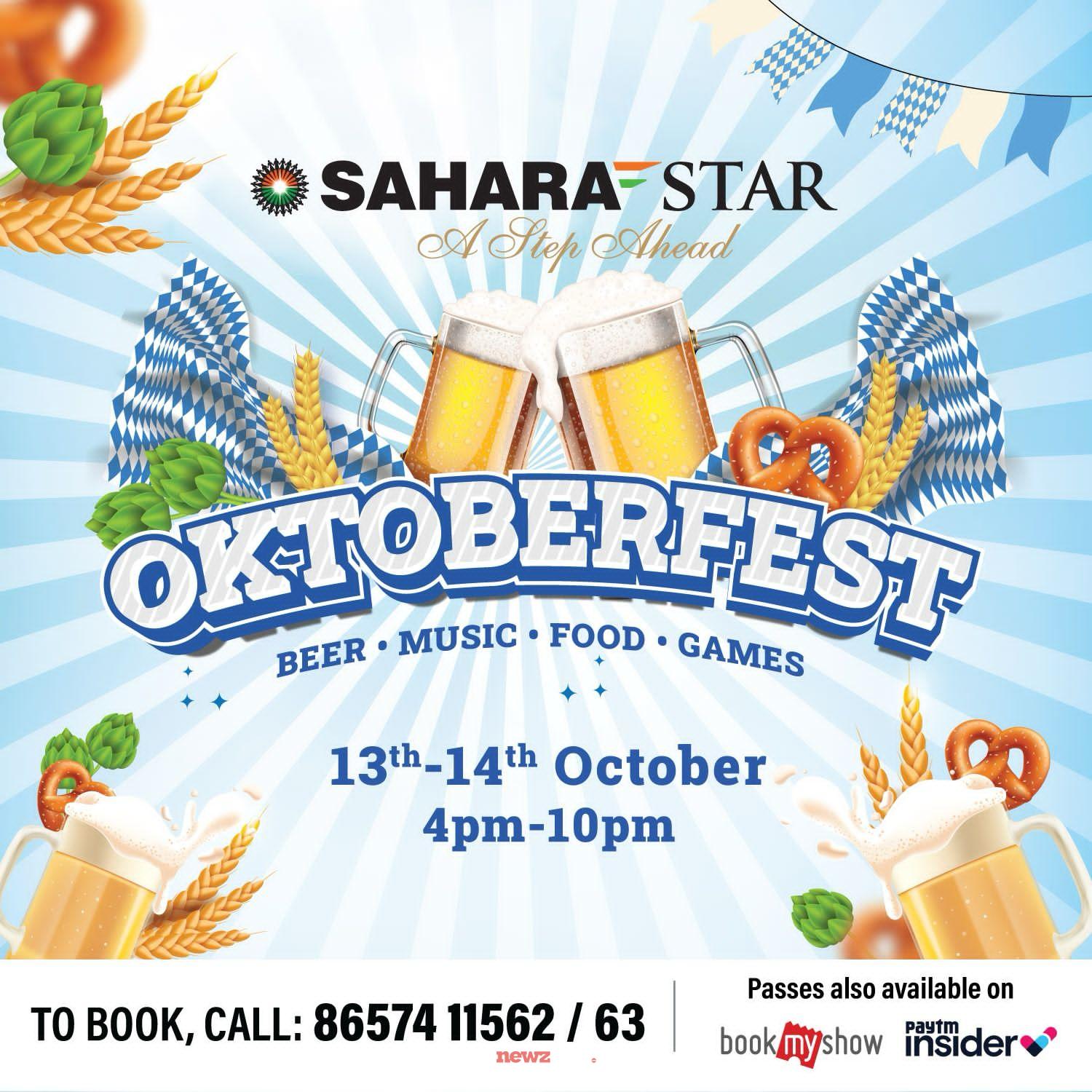 Celebrate Oktoberfest at Sahara Star : A Feast of Beer, Games, and Live Music!