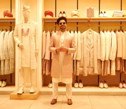 Bollywood actor Aparshakti Khurana unveils TASVA’s ‘Festive & Wedding AW 23 Collection’