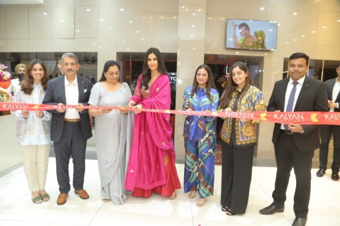 Global brand ambassador Katrina Kaif inaugurates Kalyan Jewellers’ 3rd showroom in Chandigarh