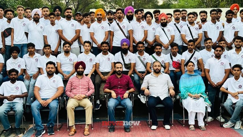 Meet Hayer sees off 115 youths for Adventure and Trekking camp at Manali