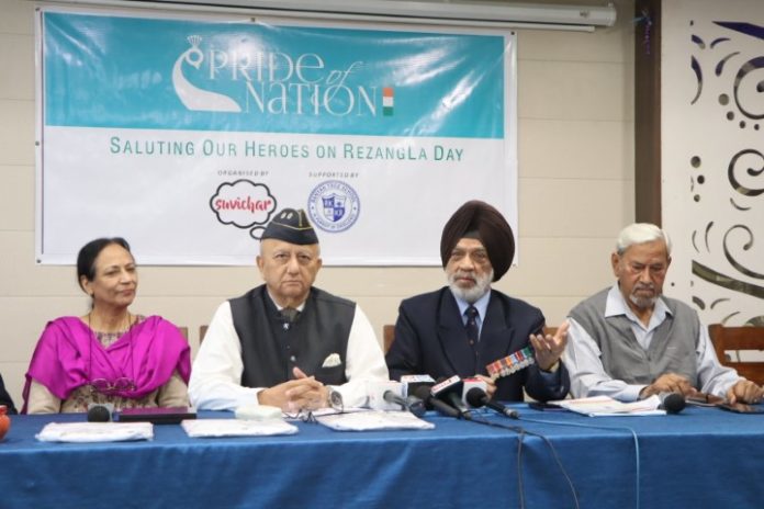 City to commemorate Chinese War’s Rezang La Day on 18th