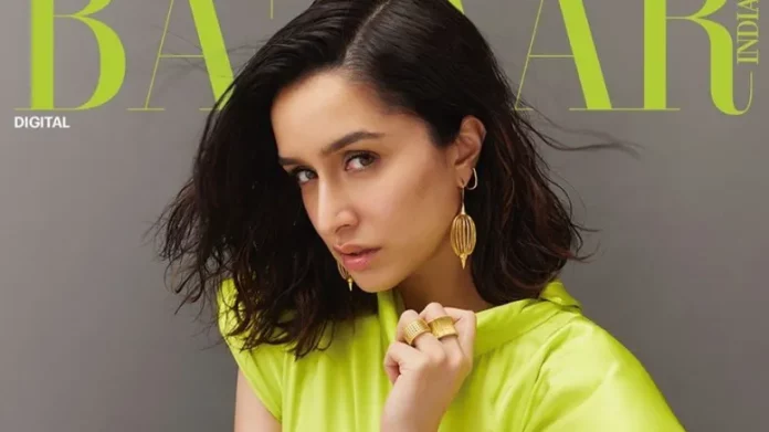 Golden Girl Shraddha Kapoor Turns Cover Star For Bazaar India