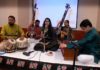 Classical music singer Chinmayi and flute player sisters Debopriya and Suchismita enthralled the audience