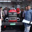 Mahindra unveils CNG Tractor at Agrovision Nagpur