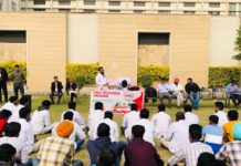 108 Ambulance presents the First Responder Program for the students at the ISF College of Pharmacy