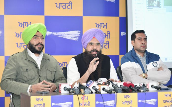 ‘AAP’ Punjab condemns Union Minister Bhupendra Yadav’s statement on Punjab in Parliament