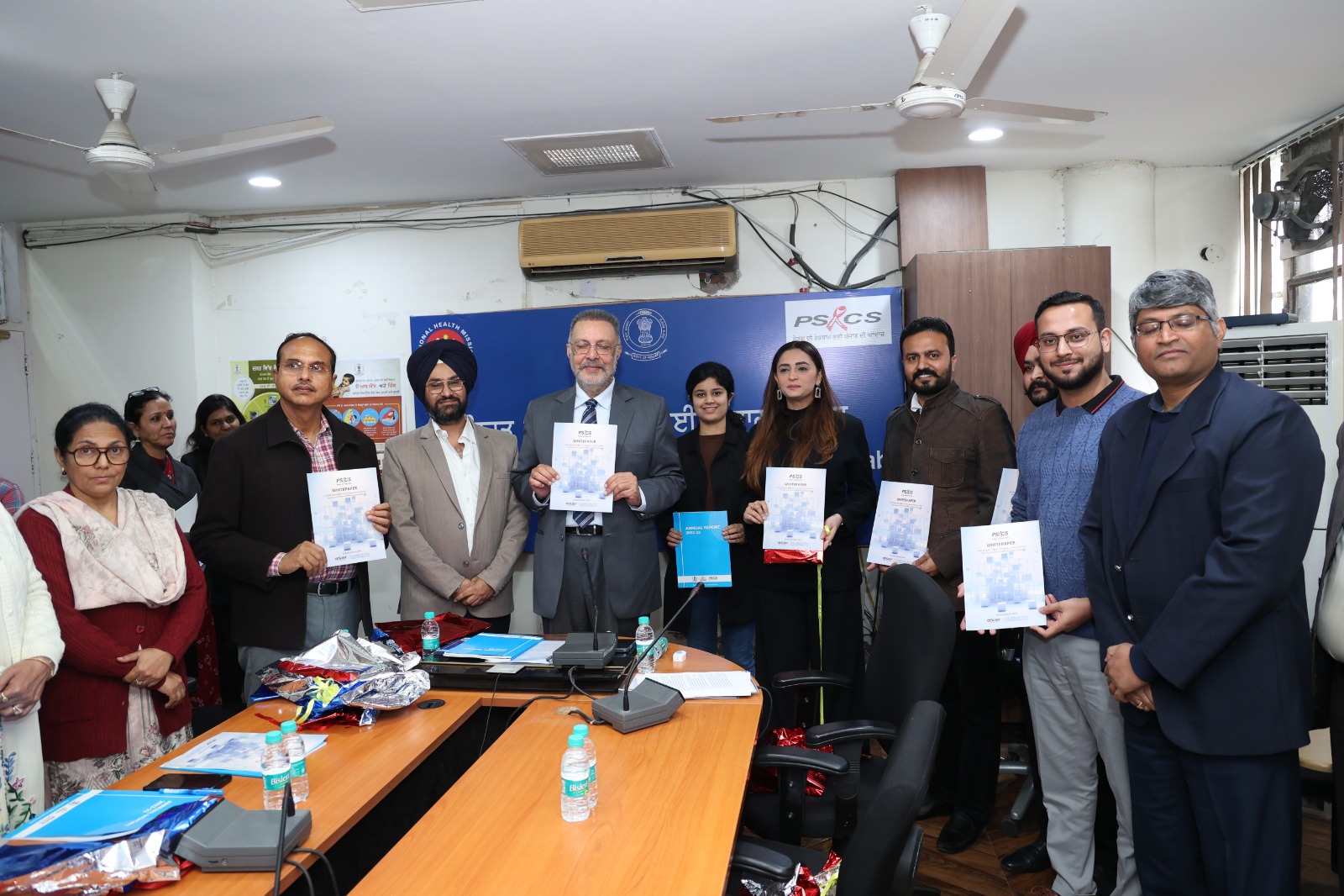 Health Minister releases two pivotal reports of Punjab State Aids Control Society