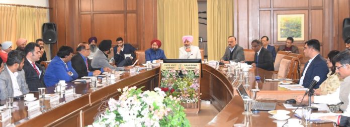 Punjab FM directs banks to go full throttle on disbursements of loans under schemes aimed at creating employment and boosting entrepreneurship
