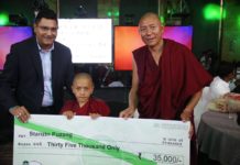 Stanzin Puzang from Ladakh wins the national award of India’s biggest hygiene Olympiad