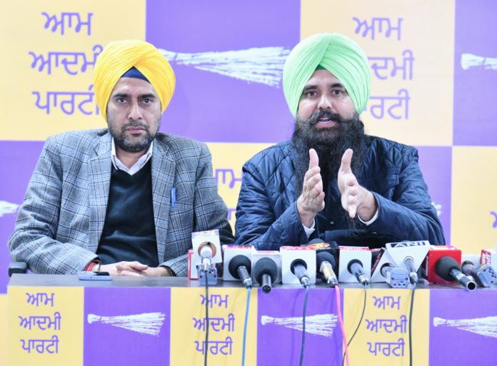 AAP government is the government of every section of Punjab said Malvinder Singh Kang