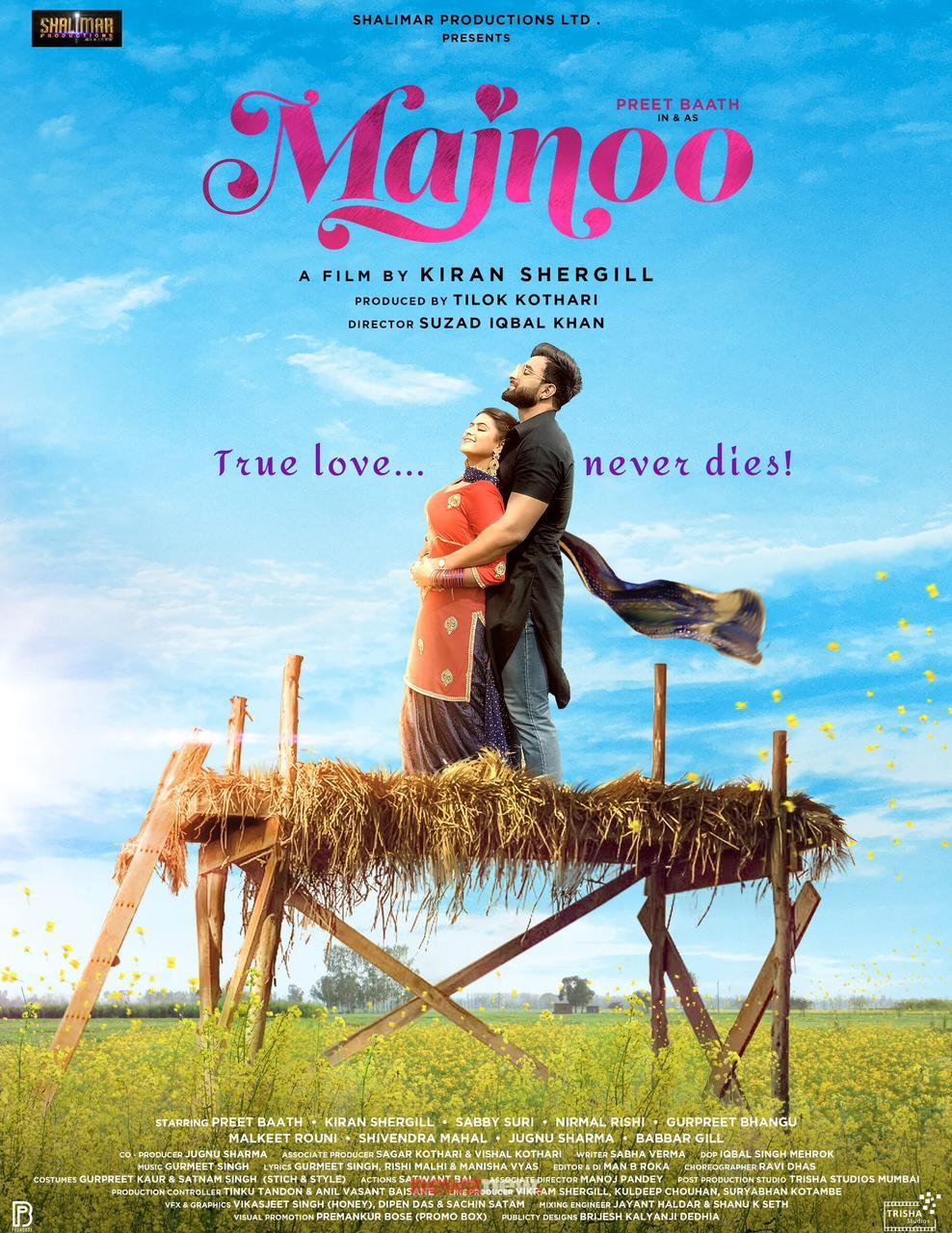 Shalimar Production Limited Unveils the Romantic Saga 'Majnoo' with a Heartwarming First Look Reveal