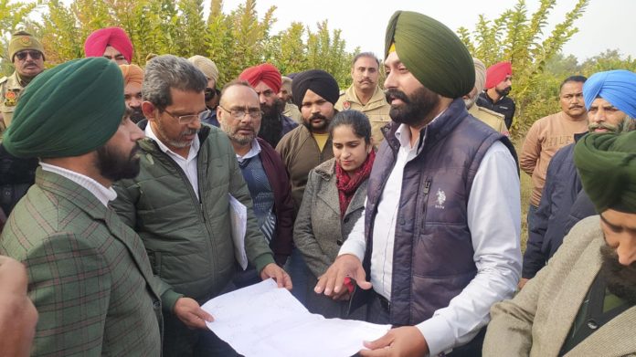 Laljit Singh Bhullar reclaims 85 acres of encroached Panchayat land in village Harnampur