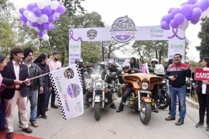 Fortis Healthcare and Harley Owners Group unite for ‘Ride for Cancer’ to Raise Cancer Awareness