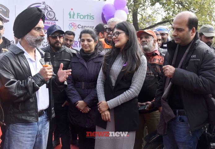 Fortis Healthcare and Harley Owners Group unite for 'Ride for Cancer' to Raise Cancer Awareness