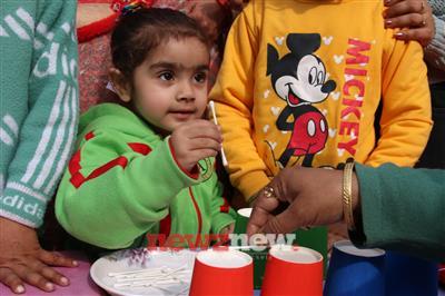 Ashiana Public School today organized a session with the theme- Little Hands at Work