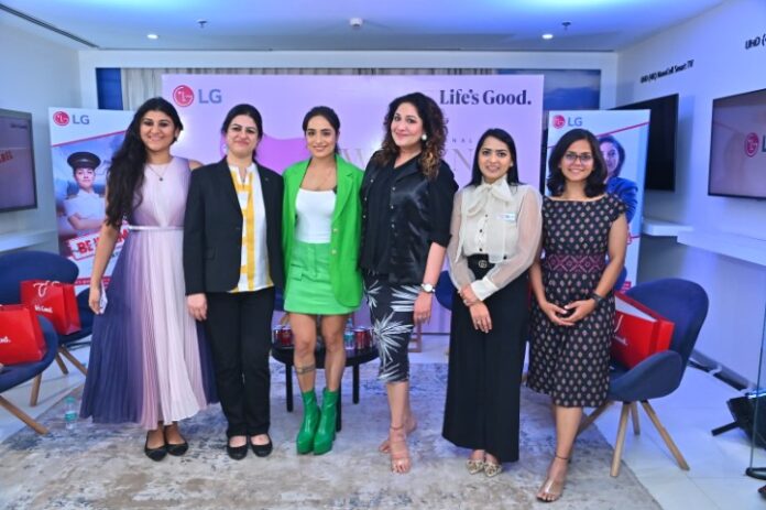 LG Electronics launched month-long #BreakTheLabel campaign to celebrate women breaking stereotypes
