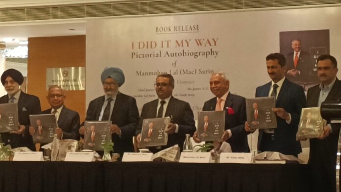 Supreme Court judge releases Mac Sarin’s autobiography