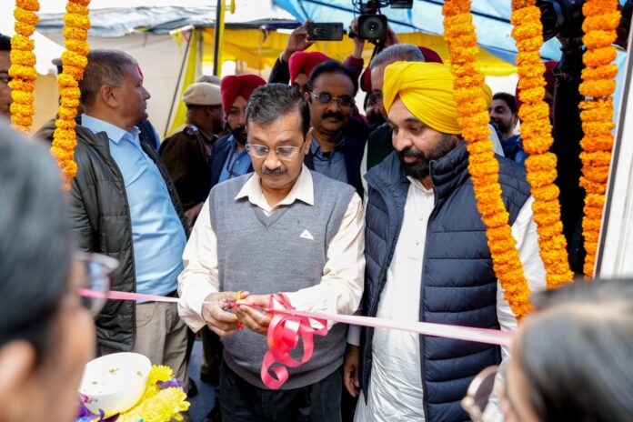 Bhagwant Mann and Arvind Kejriwal dedicate 165 more Aam Aadmi Clinics in state