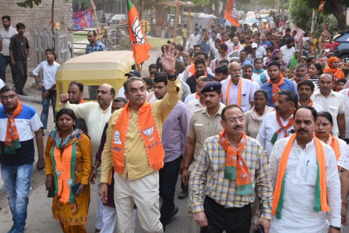 Tewari has been shifting constituencies in every Lok Sabha election