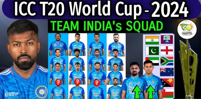 ICC T20 World Cup 2024 India Squad: Complete List of Players