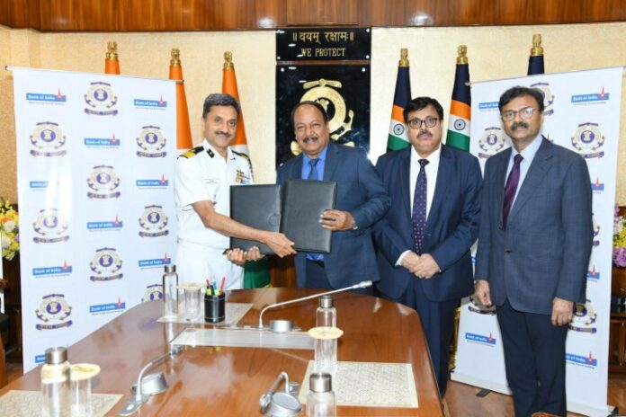 Bank of India Signs MOU with Indian Coast Guard for BOI Rakshak Package
