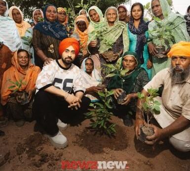 Global Poster Boy of Punjab Diljit Dosanjh Turns Climate Champion
