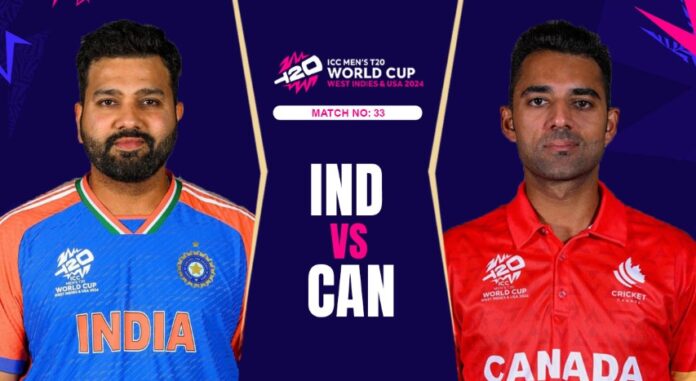 India vs Canada T20 World Cup 2024: Key Players, Pitch Report & Weather Forecast