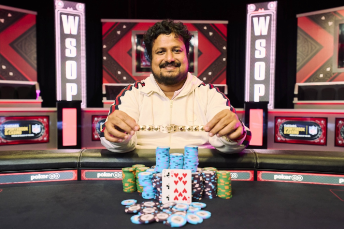 Indian Poker Player Santhosh Suvarna makes history