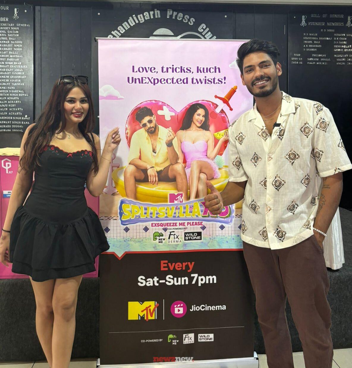 MTV Splitsvilla X5: ExSqueeze Me Please contestants Lakshay, Unnati and ...
